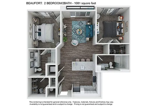 Floor plan B2 - Beaufort