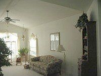 Large & valuted living room