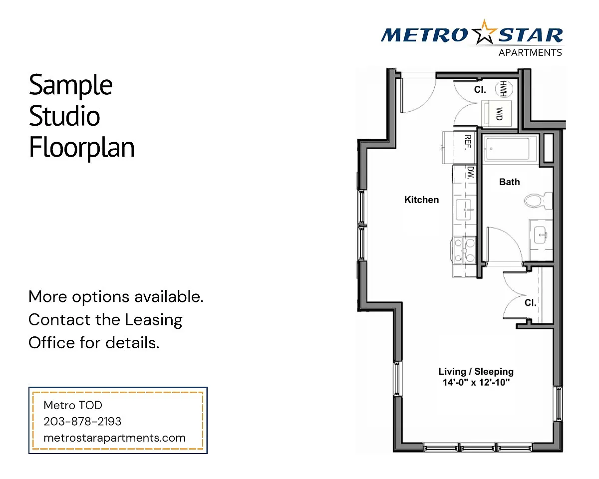 Floor plan Studio