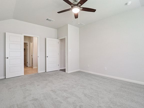 Primary suite in the Callaghan floorplan at a Meritage Homes community.