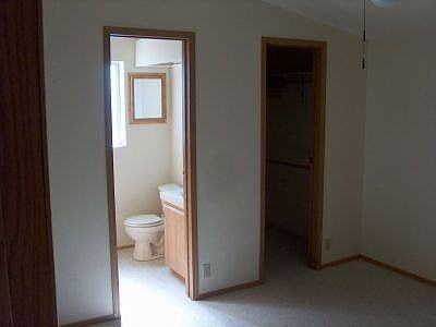 Bed, bath, and closet