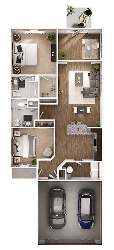 Floor plan Isleworth 3