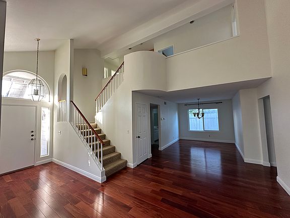 Living Room, Looking up the stairs