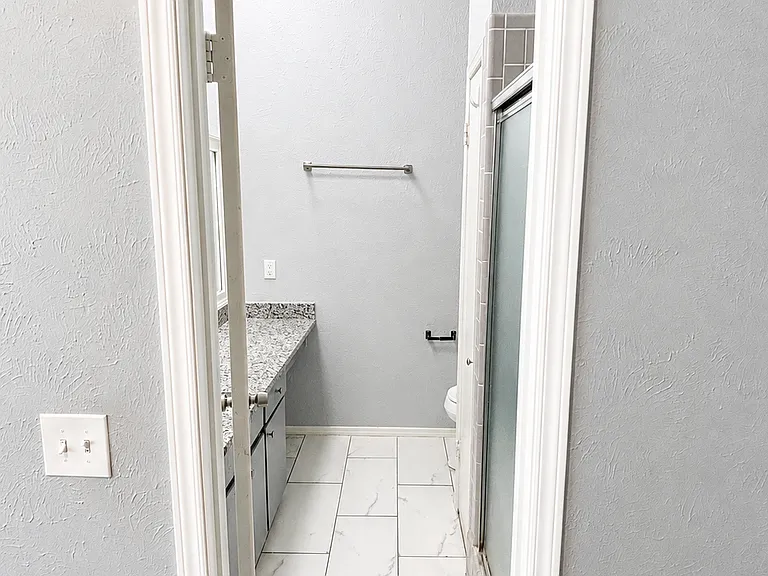 Bathroom for second bedroom.