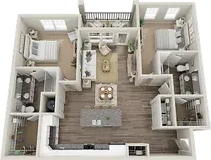 Floor plan B2