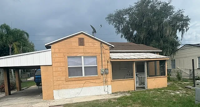 Back and porch