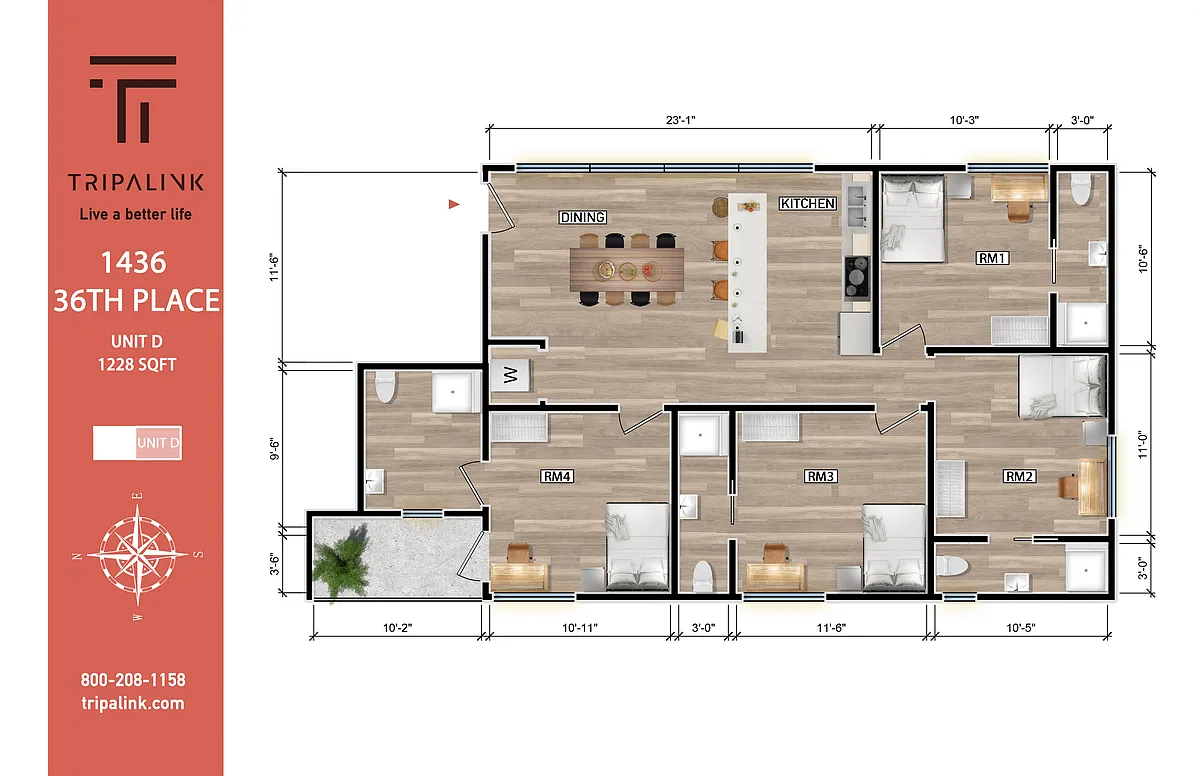 Floor plan D