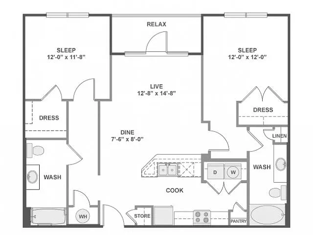 Floor plan C4b