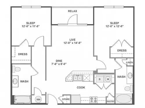 Floor plan C4b