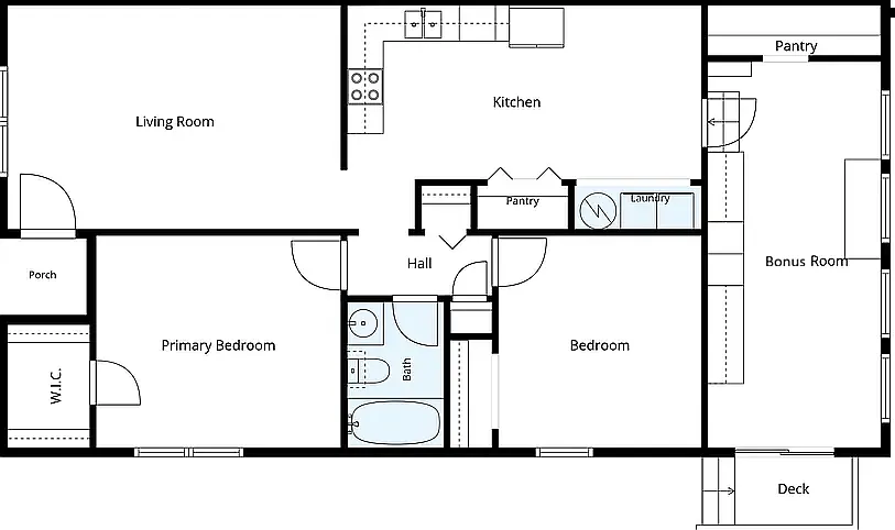 2 bed, 1050 sqft, $1,500 — Photo 4