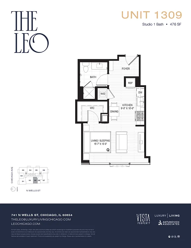 Floor plan 1309