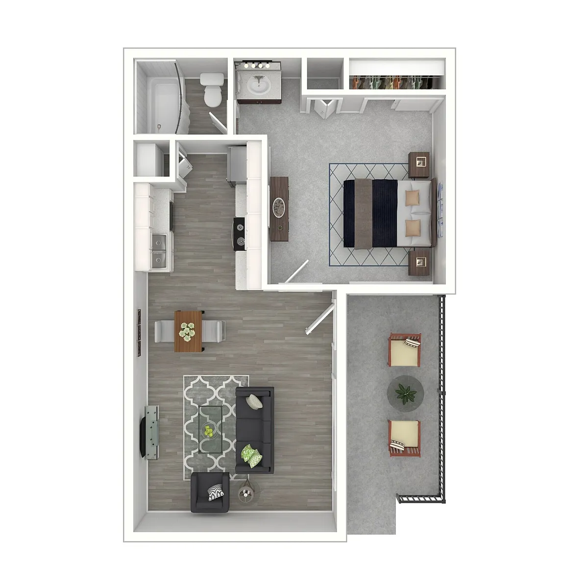 Floor plan A2 Traditional