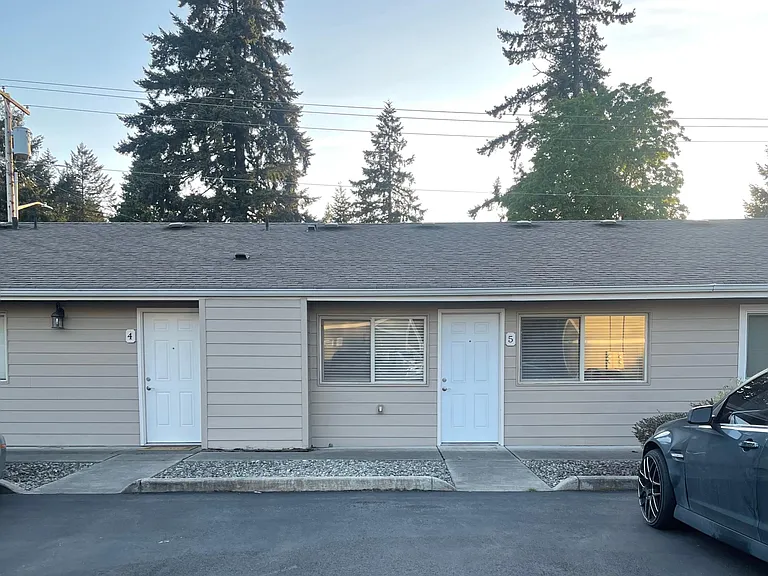 Assigned parking in front of the apartment.