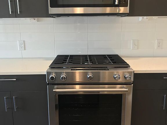 New stainless steel appliances