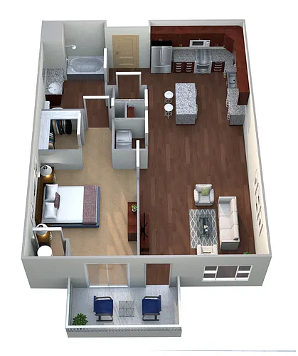 Floor plan The Seashell