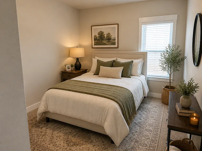 This is 1 of the 3 " non-owners suite" bedrooms upstairs
