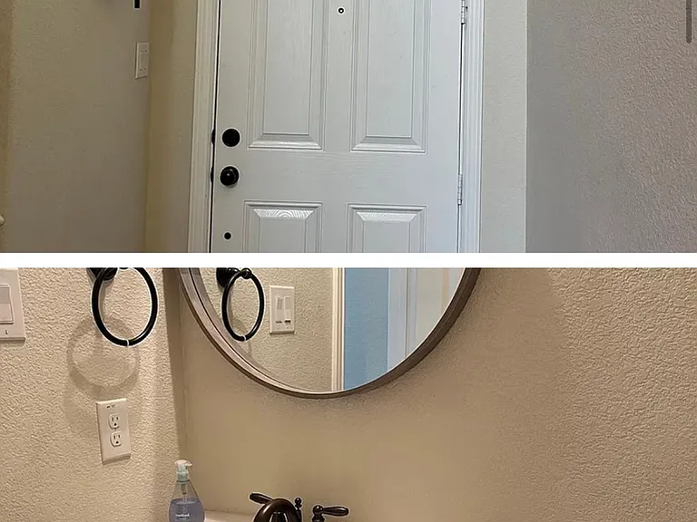 Front Door
Downstairs bathroom