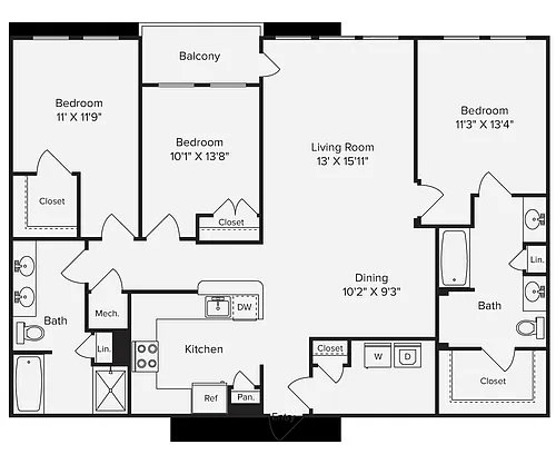Floor plan C2
