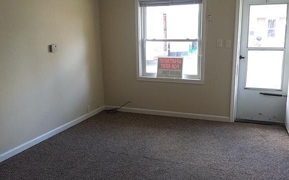 Living room looking out