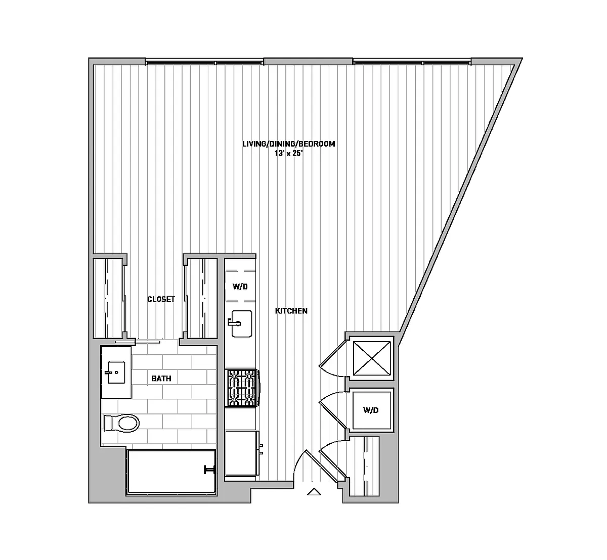 Floor plan Studio - A3
