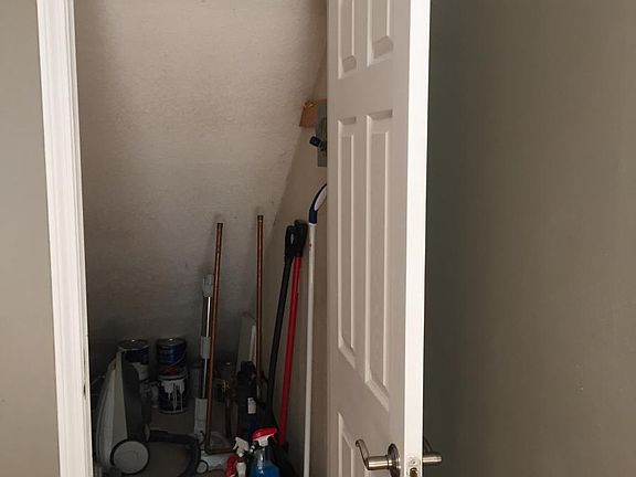 Kitchen area storage closet