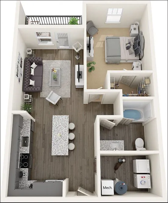 Floor plan A1