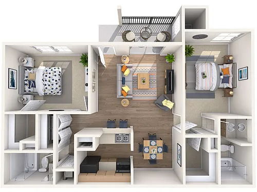Floor plan B2