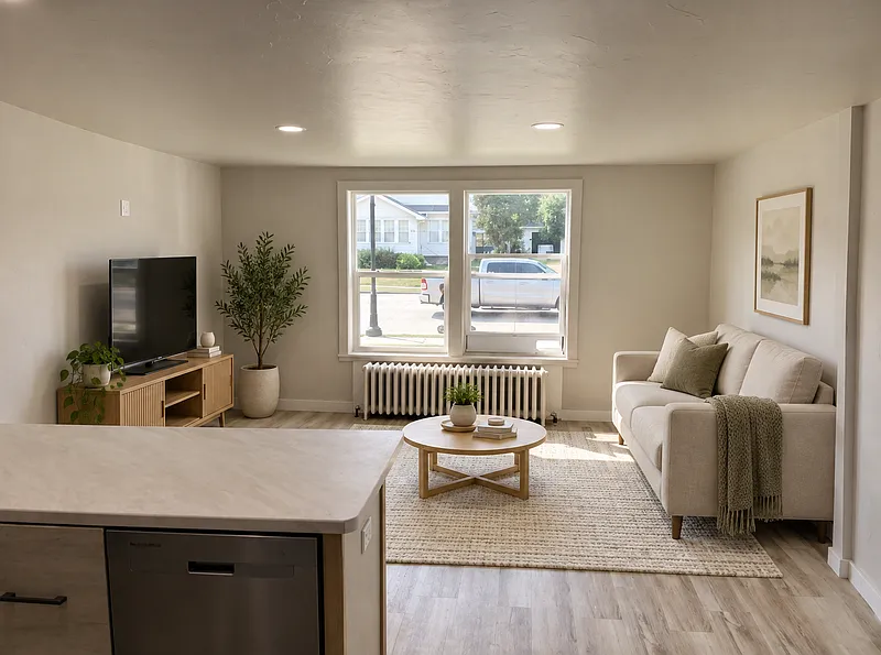2 bed, 1.0 bath, $1,000 — Photo 2