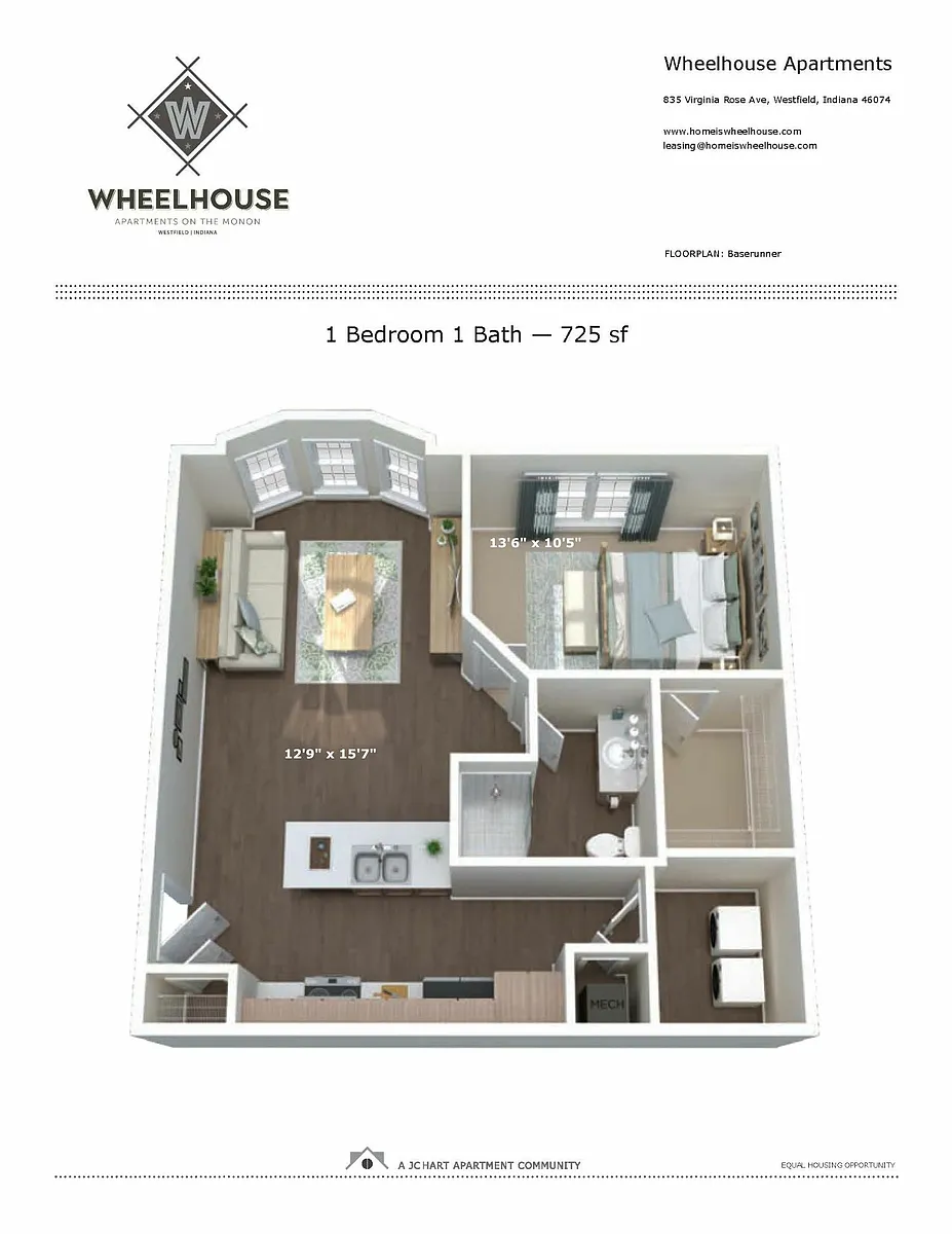 Floor plan Baserunner A 1.1
