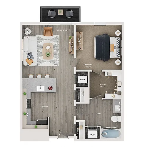 Floor plan A3 - Delta