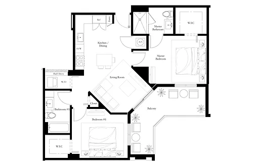 Floor plan B10