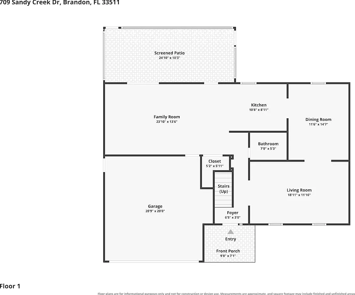 709 Sandy Creek Dr Brandon, FL 33511 — Photo 2
