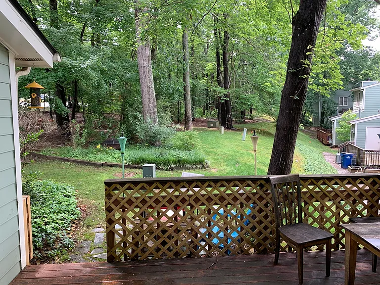 Backyard From Deck