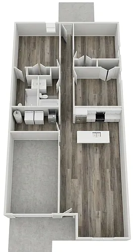 Floor plan Duples