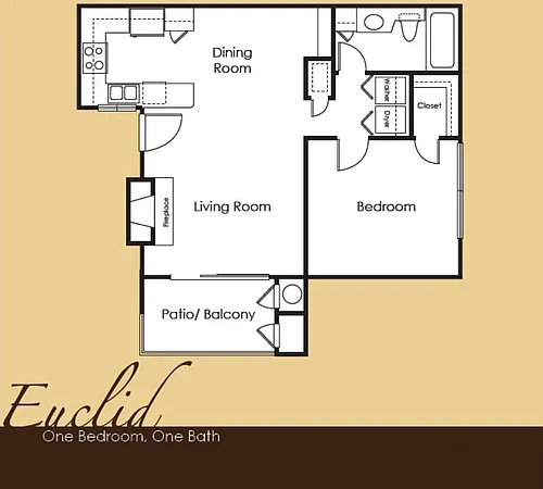 Floor plan Euclid