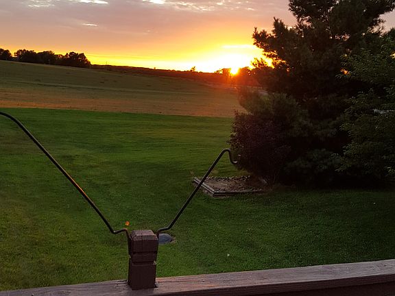 Sunset from back deck