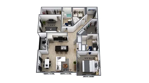 Floor plan B2