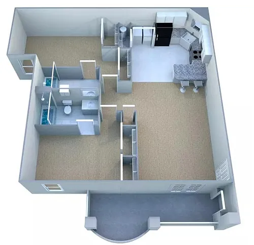 Floor plan Custom Deluxe III