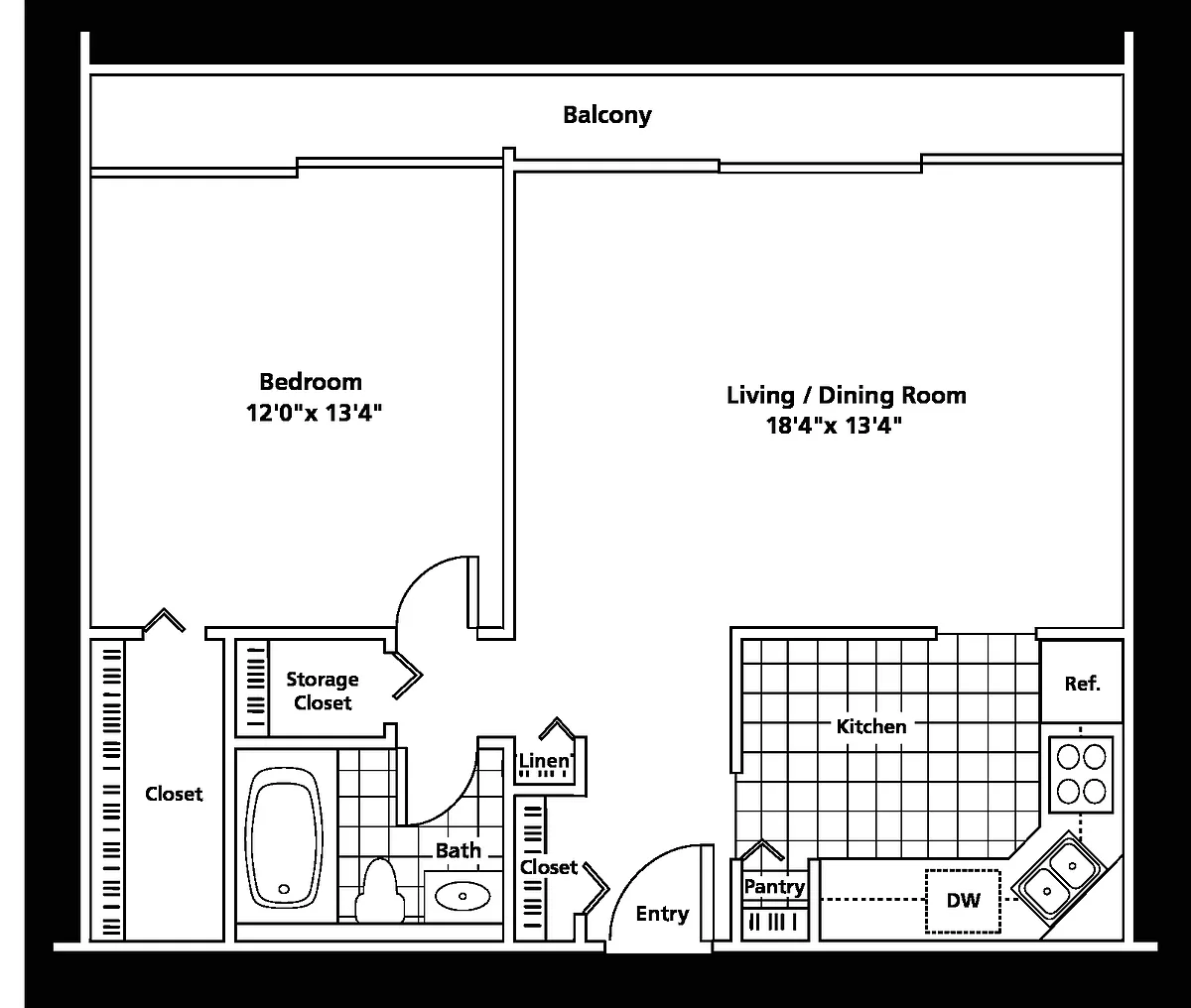 Floor plan Ashford