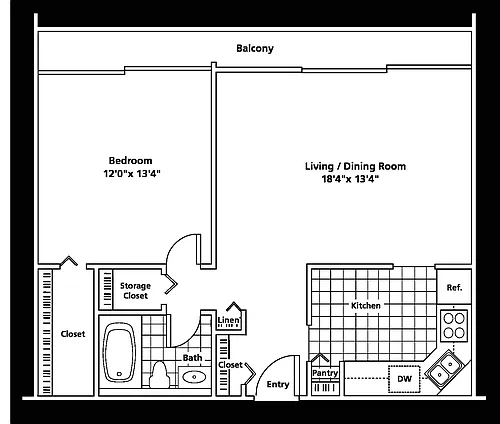 Floor plan Ashford