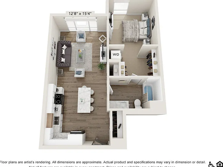 A5 floor plan 1919 Mile High