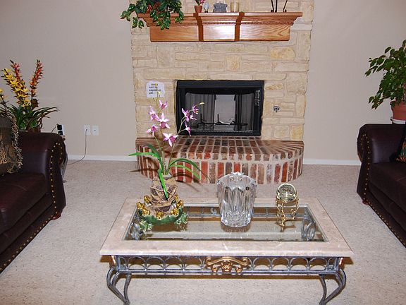 gas-fired fireplace