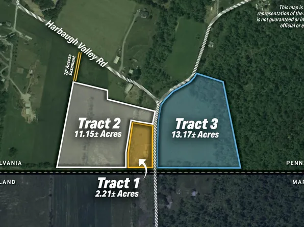 TRACT 2 1115/ Acres, Fairfield, PA 17320