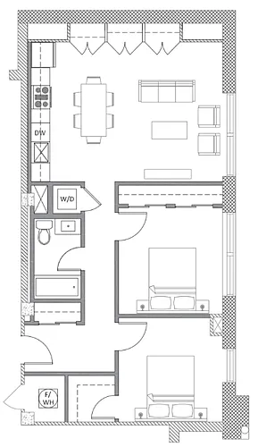 Floor plan Floor Plan H