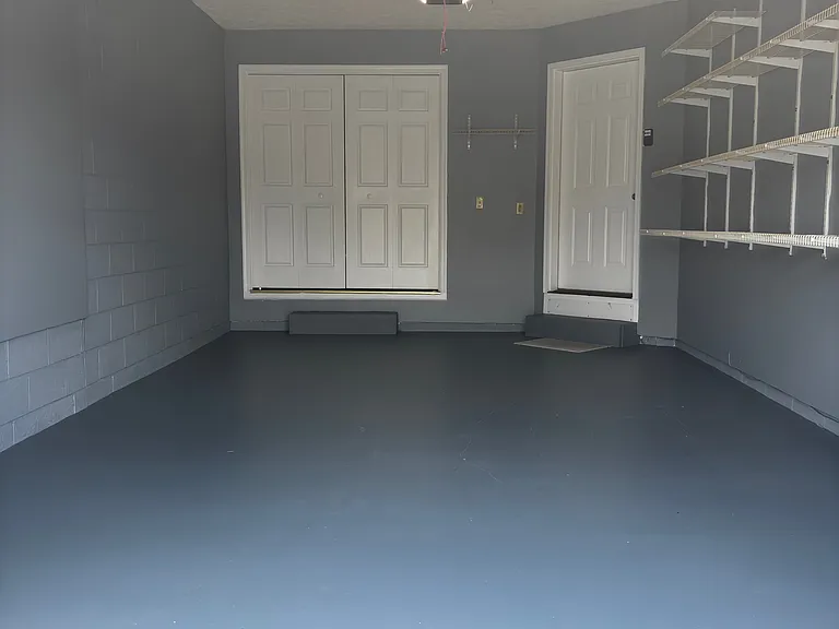 Attached garage