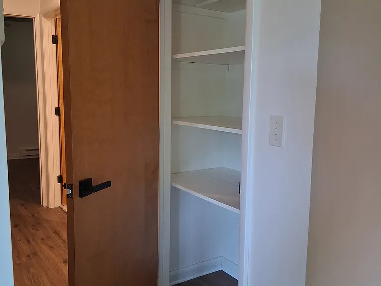 Hall linen closet