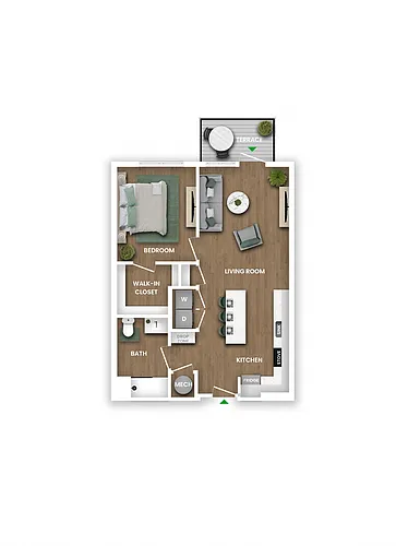 Floor plan A25A