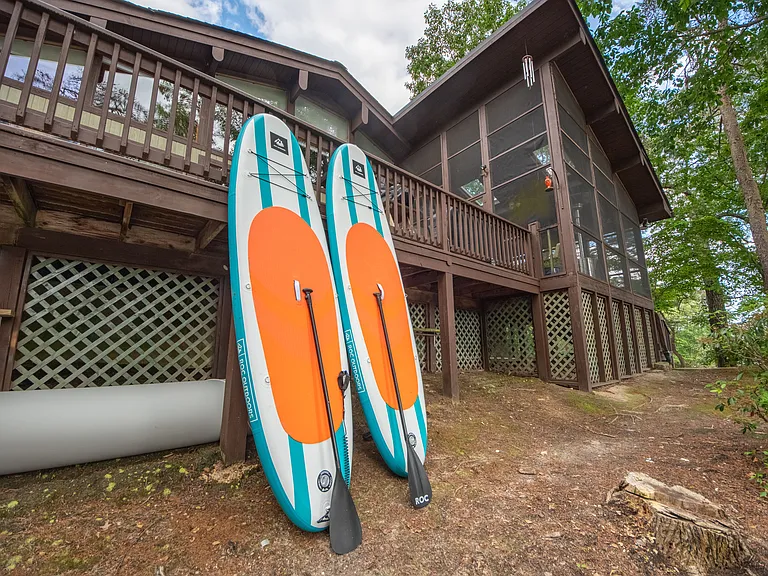 Paddle boards. Wear your PFD!