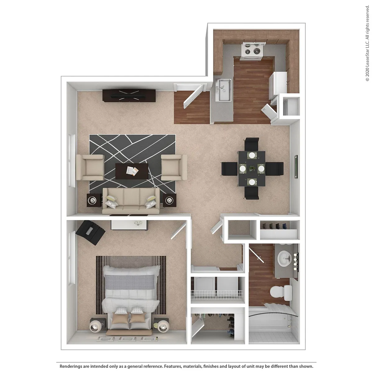 Floor plan Mosaic Plan A