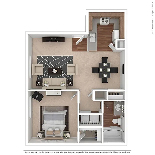 Floor plan Mosaic Plan A